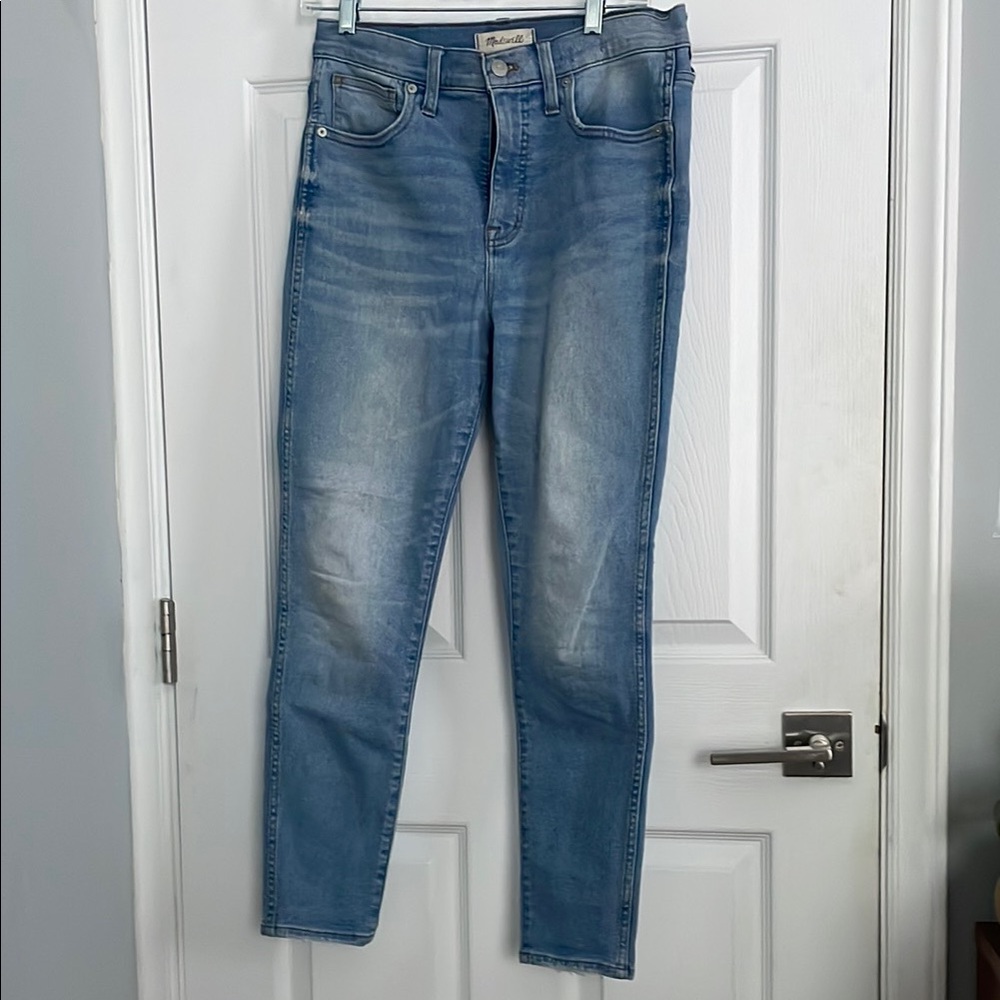 Madewell Light Blue Skinny Jeans